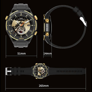 Reloj Inteligente DF EDS SK4 Pro Max HD con Llamadas Bluetooth, Control de Música NFC, Asistente de Voz con IA, Visualización de Mensajes, Resistente al Agua IP67, 300 mAh - Product Image 6