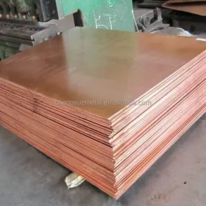 Placa de lámina de cobre de pureza 99,99 (C11000 C17200 C12200 C17500 C10200) Hojas de Cooper
