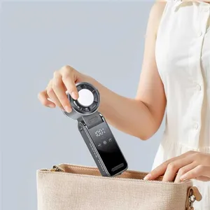 พัดลมมือถือขนาดเล็กแบบกังหันความเร็วสูง พัดลมไฟฟ้าแรงลมสูง - Product Image 3
