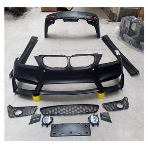 <span class=keywords><strong>Paraurti</strong></span> per BMW Serie 3 (<span class=keywords><strong>E90</strong></span> E92 E93) dal 2005 al 2012, Kit Carrozzeria Anteriore e Posteriore, Stile M3 M4 Rimodellato - Product Image 6