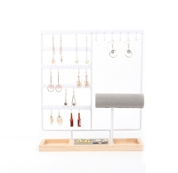 Présentoirs de boucles d'oreilles pour la vente, présentoir de bagues et de colliers, présentoir de bijoux pour la vente de cartes de boucles d'oreilles