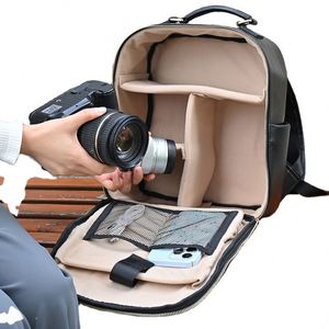 Fábrica BSCI, mochila de nailon personalizada para cámara de video DSLR, impermeable, para viajes, actividades al aire libre. - Product Image 3