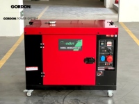 Générateur diesel silencieux portable ATS monophasé 5-15kw 240V/380V/230V 50/60Hz 3000 tr/min faible bruit pour usage résidentiel 480V/12V