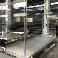 Aquariums en plastique acrylique à prix compétitif, colonnes, aquariums modernes, design océanique, aquariums carrés