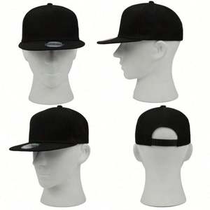 Casquette de sport unisexe imperméable pour l'extérieur, style hip-hop, à visière plate, promotionnelle, pour le basketball, profil haut, 6 panneaux, vente en gros - Product Image 6