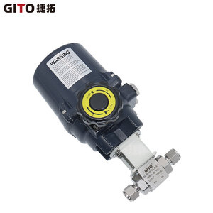 Válvula de Bola Eléctrica de Alta Presión GITO, Diseño Recto de Acero Inoxidable Forjado para Agua, Gas y Aceite - Personalización OEM - Product Image 5