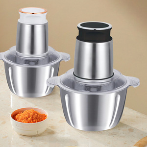 Electric Food <b>Grinder</b> 3L 5L Stainless Steel Multi Function <b>Blender</b> For Baby Food Vegetable Chopping Kitchen Appliance - Product Image 1