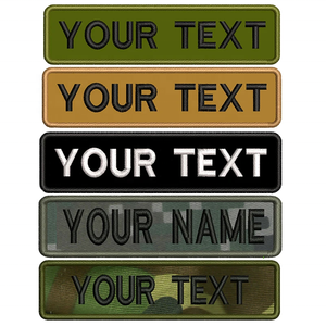 <strong>Custom</strong> <strong>Name</strong> <strong>Patch</strong> Tactic Logo Hook and Loop/Velcros Embroidered Tactical Badge Wholesale Morales <strong>Patches</strong> - Product Image 2