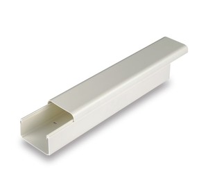 Goulotte de câblage décorative en PVC pour climatiseurs muraux - Product Image 1