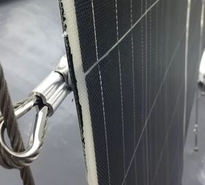 270W Flexible Solar Lightweight Waterproof Monocrystalline PV Module for Car Boat Outdoor Use - Product Image 2