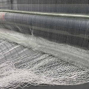 Rouleau en vrac <span class=keywords><strong>5</strong></span> pi <span class=keywords><strong>x</strong></span> 350 pi Filet treillis à mailles souples avec carrés de 6 po en plastique/nylon/polyester Services de coupe personnalisés - Product Image 2