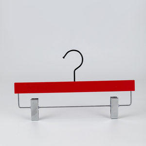 Premium Plastic Trouser <strong>Hanger</strong> with <strong>Clip</strong> Jeans Stylish Functional Clothing Organizer Plastic <strong>Hanger</strong> for Retail Stores - Product Image 4