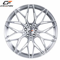 Jantes forgées pour voitures de tourisme CF 127 mm PCD 15 mm 21 pouces, compatibles Genesis Jeep GV80, à déport profond, noires