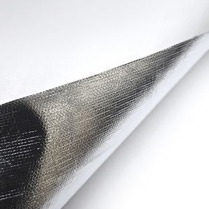 Tela de Fibra de Vidrio Recubierta con Lámina de Aluminio de Alto Rendimiento, Aislamiento Industrial, Aislamiento Ignífugo e Impermeable, Aislamiento Acústico - Product Image 1
