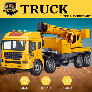 Jouet Grue à inertie avec lumières, musique et récits en anglais, en ABS, pour développer la motricité fine, cadeau pour enfants - Product Image 2