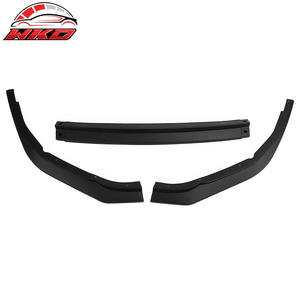 ลิ้นกันชนหน้า สำหรับ Subaru WRX 2022-2025 สไตล์ IKON สปอยเลอร์คาง PP สีดำด้าน 3 ชิ้น ชุดแต่งคุณภาพสูง - Product Image 2