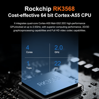 Liontron Rockchip RK3568 AI computadora Mini PC placa base de código abierto con NPU Edge Computing Control Industrial