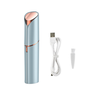 Épilateur rechargeable haut de gamme pour femmes, rasoir sans douleur, tondeuse pour le <span class=keywords><strong>nez</strong></span>, les oreilles et la barbe - Appareil de rasage léger et portable - Product Image 5