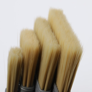 Pinceaux plats à poils synthétiques de qualité industrielle pour la peinture, origine Shandong, personnalisables OEM - Product Image 3