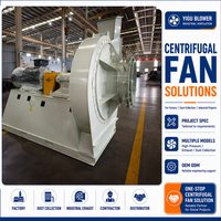 Ventilateur centrifuge haute pression pour chaudière, ventilateur de tirage forcé (FD), alimentation en air de combustion, ventilation industrielle sur mesure