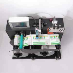 Máquina rebobinadora de impresora de mesa Yaomatec, máquina rebobinadora automática de <span class=keywords><strong>alta</strong></span> velocidad, pequeña máquina rebobinadora de etiquetas de rollo a rollo - Product Image 3