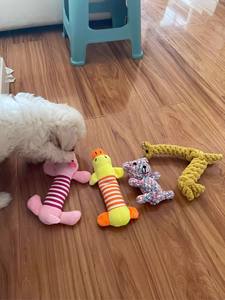 Prezzo all'ingrosso in magazzino eco-friendly Pet forniture cane corda interattivo fornitore di giocattoli personalizzato cane masticare palla giocattolo - Product Image 6