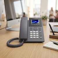 Hervorragendes 2,4-Zoll-Farbdisplay Einstiegsmodell Freisprecheinrichtung USB RJ45 PoE IP-Konferenz SIP 2-Benutzer Dual-Band VoIP-Telefon