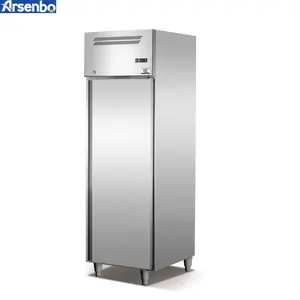 Arsenbo Commercial Fan cooling Upright Restaurant Equipment Kitchen Refrigerator Double Door Freezer