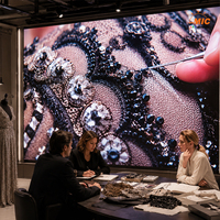 Écran LED COB Micro Pitch intérieur P0.78, mur vidéo sans soudure pour studio de design haut de gamme, utilisation pour projets d'échantillonnage et de révision