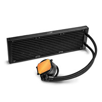 Refroidisseur de processeur liquide VALKYRIE GL-360 AIO avec radiateur de 360 mm, tête de pompe métallique à détection de gravité, éclairage ARGB, haute performance pour PC
