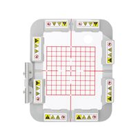 Nouveau cerceau à broder magnétique en métal pour machine à broder domestique informatisée POOLIN EOC05 EOC05RE EOC05RE(2 en 1)
