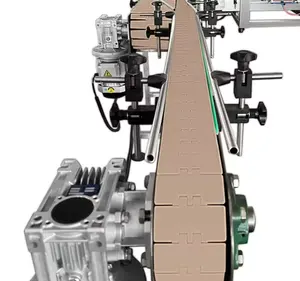 Su şişe ambalajlama makine plastik modüler için fabrika özelleştirilmiş mudular bant konveyör sistemi