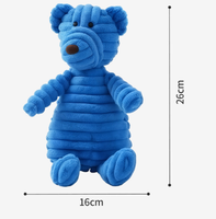 Jouet pour chien, animal mignon, peluche à mâcher parlante, petit chiot pour la dentition, compagnon pour animaux de compagnie