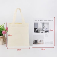 Sacs fourre-tout en coton recyclé avec logo personnalisé, fermeture à glissière, grande capacité, poignées, sacs de shopping écologiques
