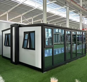 Casa Container Pieghevole Espandibile da 15 Piedi, Ufficio Prefabbricato in Container - Product Image 1