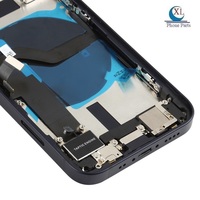 Rangkaian Casing Lengkap Pengganti untuk Iphone 12, Termasuk Penutup Belakang, Rangka Tengah, Sasis, dan Kabel Fleksibel untuk Perbaikan