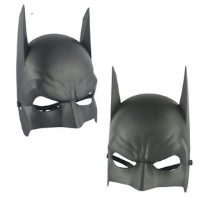 Máscara de Murciélago de Plástico para Fiesta de Disfraces de Halloween, Media <span class=keywords><strong>Cara</strong></span>, Negra - Product Image 1
