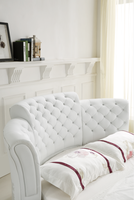 CBMMart Chambre à coucher italienne moderne et contemporaine Designs de lit rond rond King Size