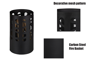 Panier à feu de jardin de haute qualité, durable et décoratif - Product Image 3