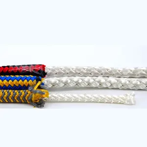 12mm Nylon Braid Rope Hot Sale 8mm 10mm 12mm Braided Nylon Static Climbing Ropes Outdoor Static Ropes Safety Ropes