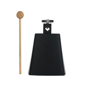 Chuông kim loại cowbell bộ gõ nhạc cụ khối với âm nhạc tinh tế - Product Image 4