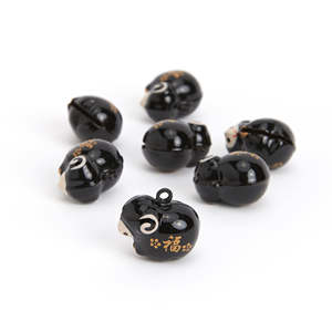 Exquisite Metallhandwerk Werbe-Schlüsselanhänger Karabiner Niedliche Schaf-Glöckchen für Schlüsselanhänger - Product Image 4