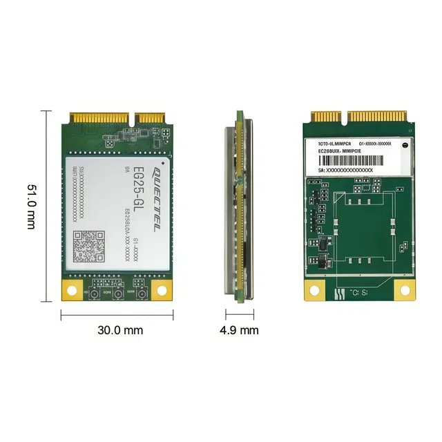 EG25-GL 4G-LTE Module for TM-CP1B/TM-CP2B/TM-CP2B-P/TM-CP3B/TM-CP3B-HMI10/TM-CP3B-P Made in Mainland China
