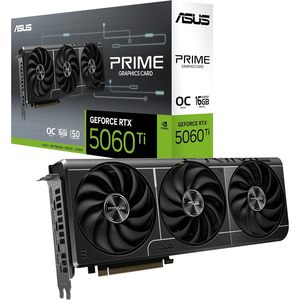    Tarjeta Gráfica Prime GeForce RTX 5060 Ti 16GB GDDR7 OC Edition PCIe 5.0 HDMI DisplayPort - Product Image 1