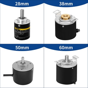 Độ chính xác cao quay mã hóa gia tăng rỗng rắn trục động cơ vị trí cảm biến quang điện từ <span class=keywords><strong>Encoder</strong></span> abz đầu ra - Product Image 3