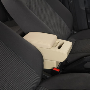 Reposabrazos Vtear ABS con Portavasos USB para <span class=keywords><strong>Hyundai</strong></span> <span class=keywords><strong>I10</strong></span> 2015-2018 - Accesorio de Almacenamiento <span class=keywords><strong>Interior</strong></span> y Estilización Frontal para Auto - Product Image 5