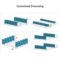Thermo welable Positive Drive Food Elevating Förderbänder Fördersysteme für die Handhabung von Fleisch und Geflügel Homogene TPU-Bänder