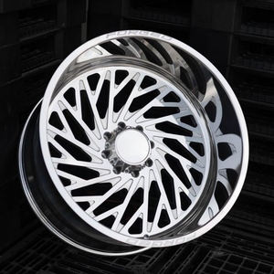 Jantes forgées polies chromées SHIN pour camion <span class=keywords><strong>Ram</strong></span> – Tailles variées (22x10, 22x12, 24x14, 26x12, 28x12, 28x14, 28x16, 8x200, 30x14, 8x170, 10x225, 8x6.5) - Product Image 2