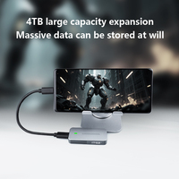 M.2 2230 2242 Boîtier de disque dur mobile à semi-conducteurs Protocole NVME Extension universelle 10Gbps pour ordinateurs téléphones Boîtier SSD