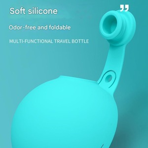 Borraccia Pieghevole Portatile in Acciaio Inossidabile con Stampa Fantasia per Cani e Gatti, per Passeggiate all'Aperto, con Ciotola Integrata per Acqua e Cibo, Grado Alimentare - Product Image 5
